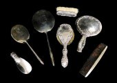 STERLING: SEVEN VANITY PIECES