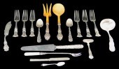 STERLING: SEVENTEEN PIECES OF