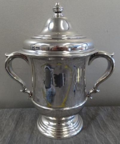 STERLING. Signed Caldwell Lidded