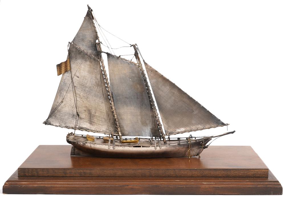 STERLING SILVER 2 MAST MARITIME