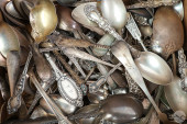 STERLING SILVER 95PC SPOON LAD