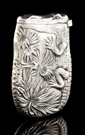 STERLING SILVER ALLIGATOR MATC