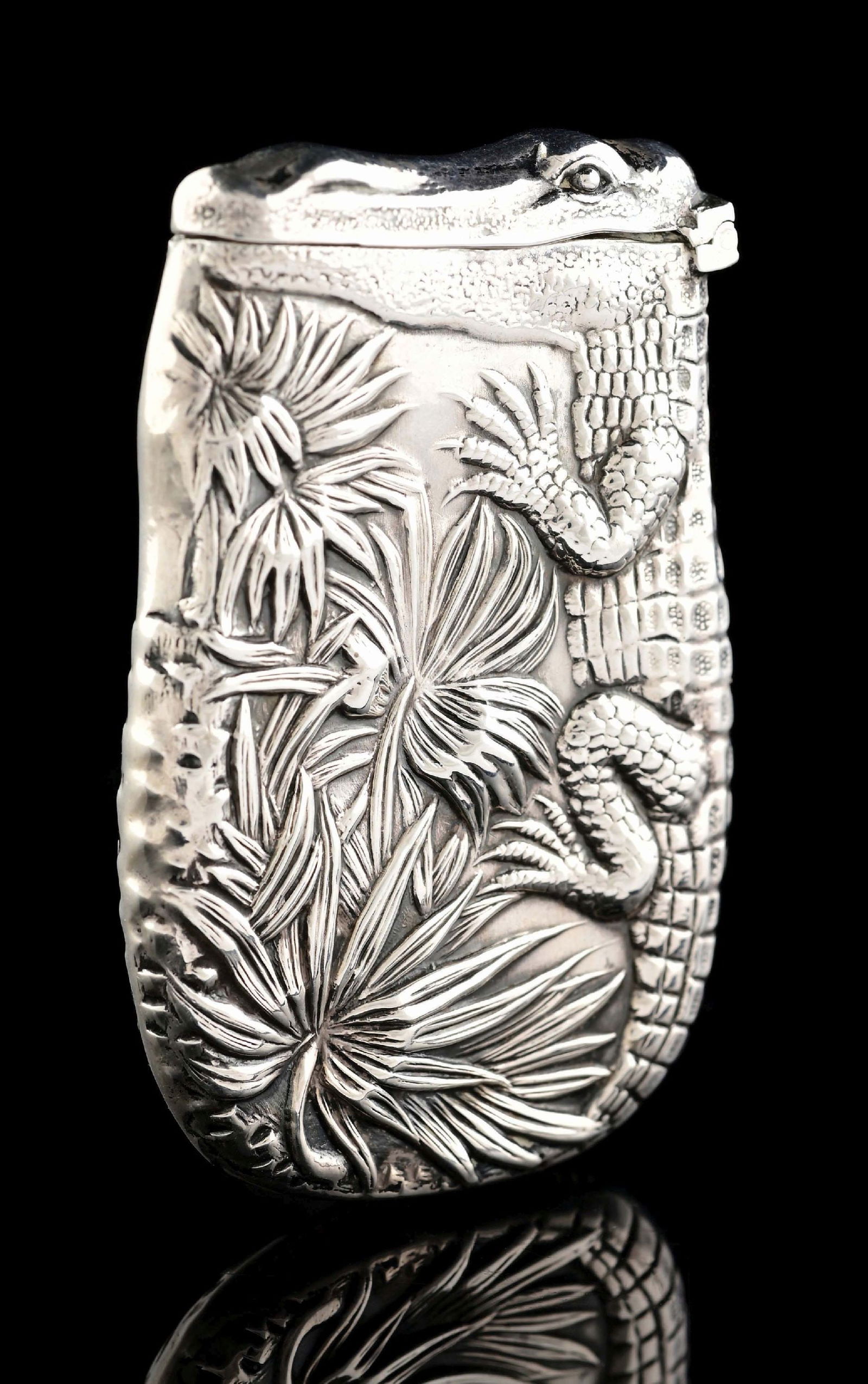 STERLING SILVER ALLIGATOR MATCH