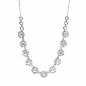 STERLING SILVER AND COLORLESS