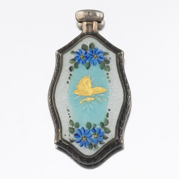 STERLING SILVER AND ENAMEL SCENT