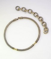 STERLING SILVER AND GOLD ASSEM