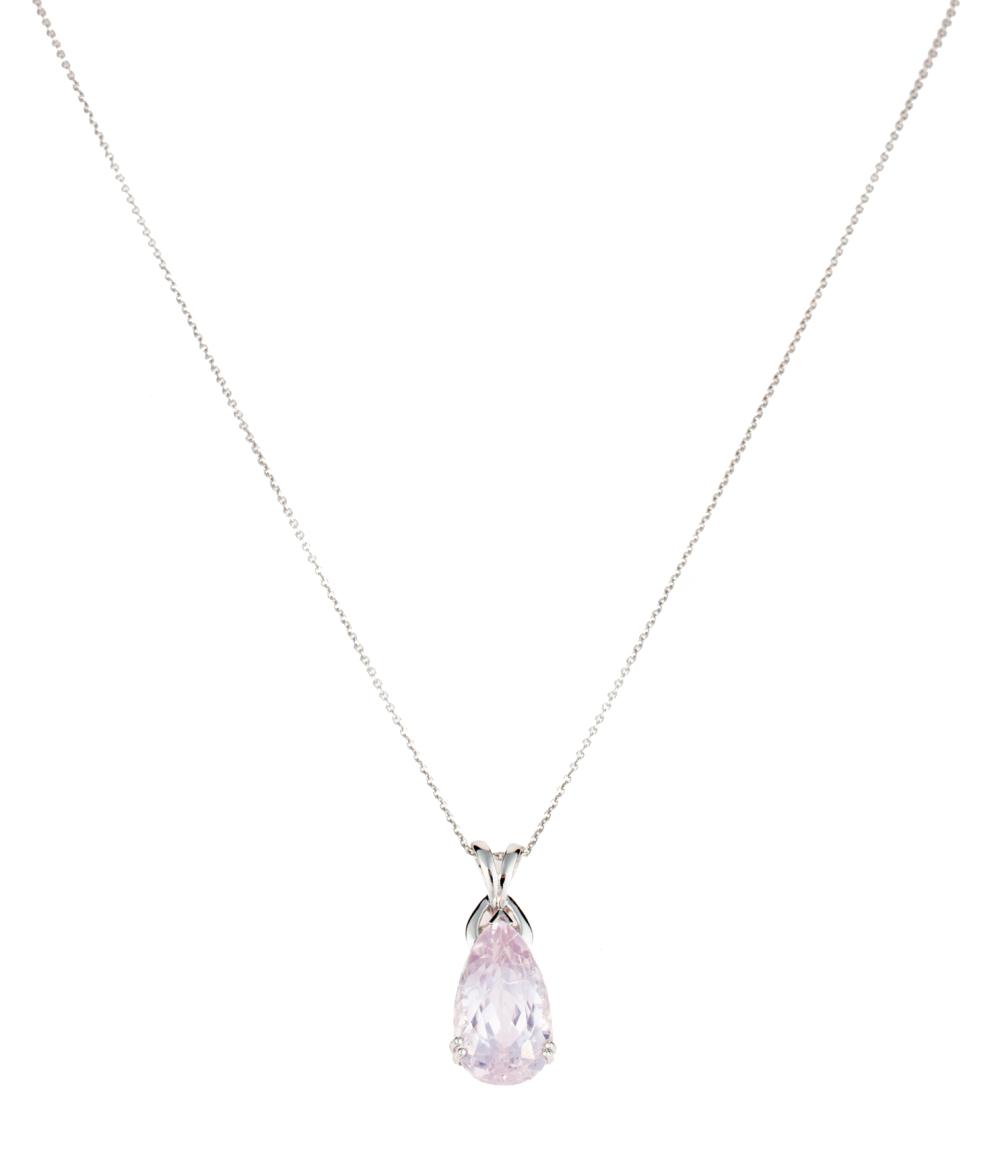 STERLING SILVER AND KUNZITE