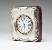 STERLING SILVER AND LEATHER PO