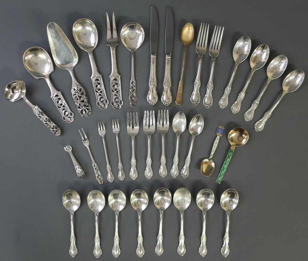 Sterling silver and silverplate