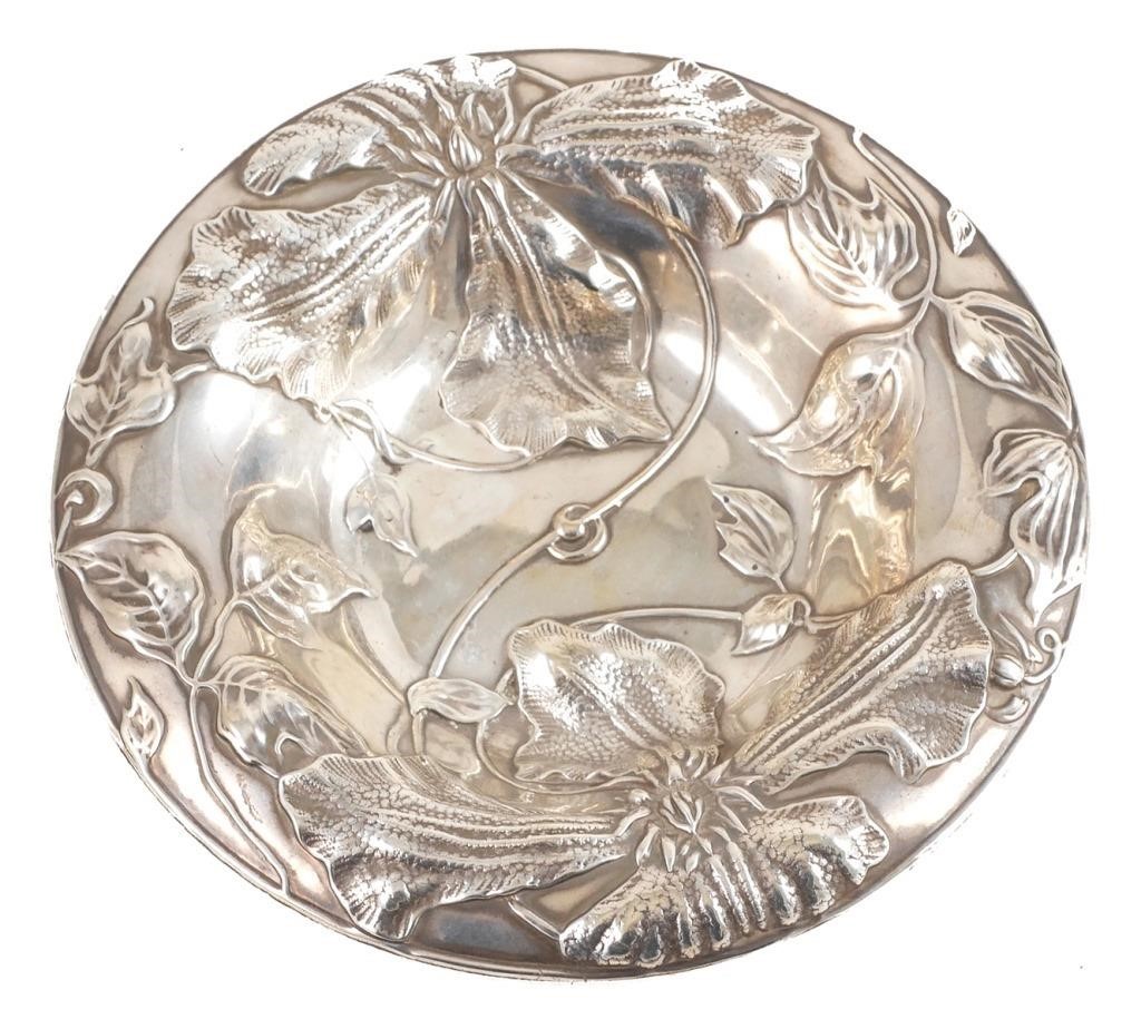 STERLING SILVER ART NOUVEAU BOWL