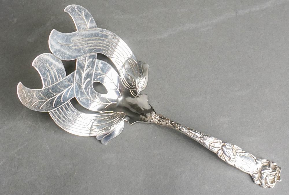 STERLING SILVER ASPARAGUS SERVER,