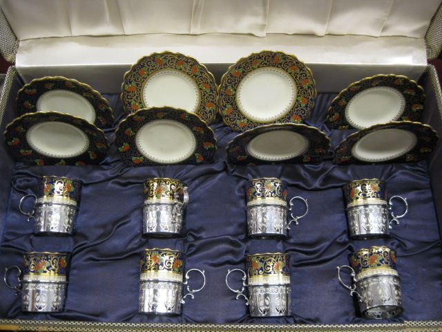 Sterling Silver & Aynsley China
