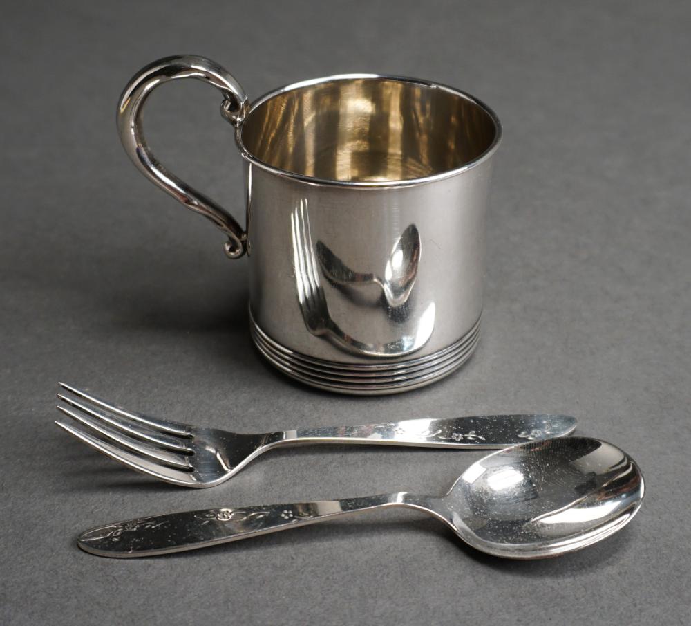 STERLING SILVER BABY CUP AND