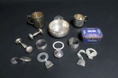 STERLING SILVER BABY ITEMS, TI