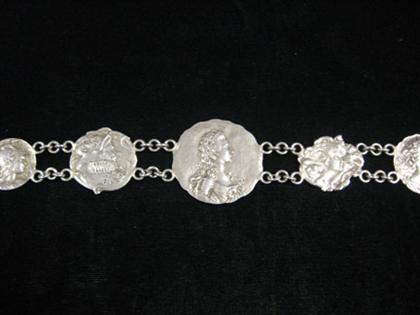 Sterling silver belt    Art Nouveau