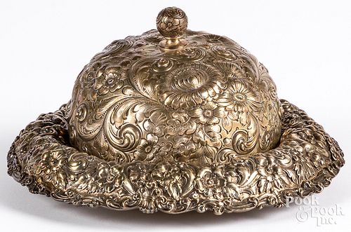 STERLING SILVER BOWL AND ASSOCIATED