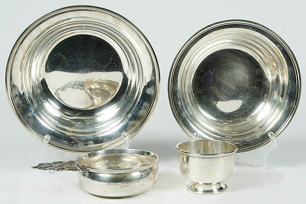 Sterling Silver Bowls American four