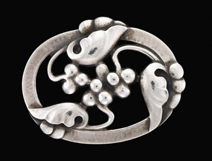 Sterling silver brooch, Georg