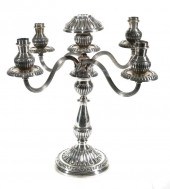 STERLING SILVER CANDELABRA, PE