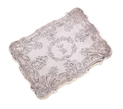 STERLING SILVER CARD CASESterling