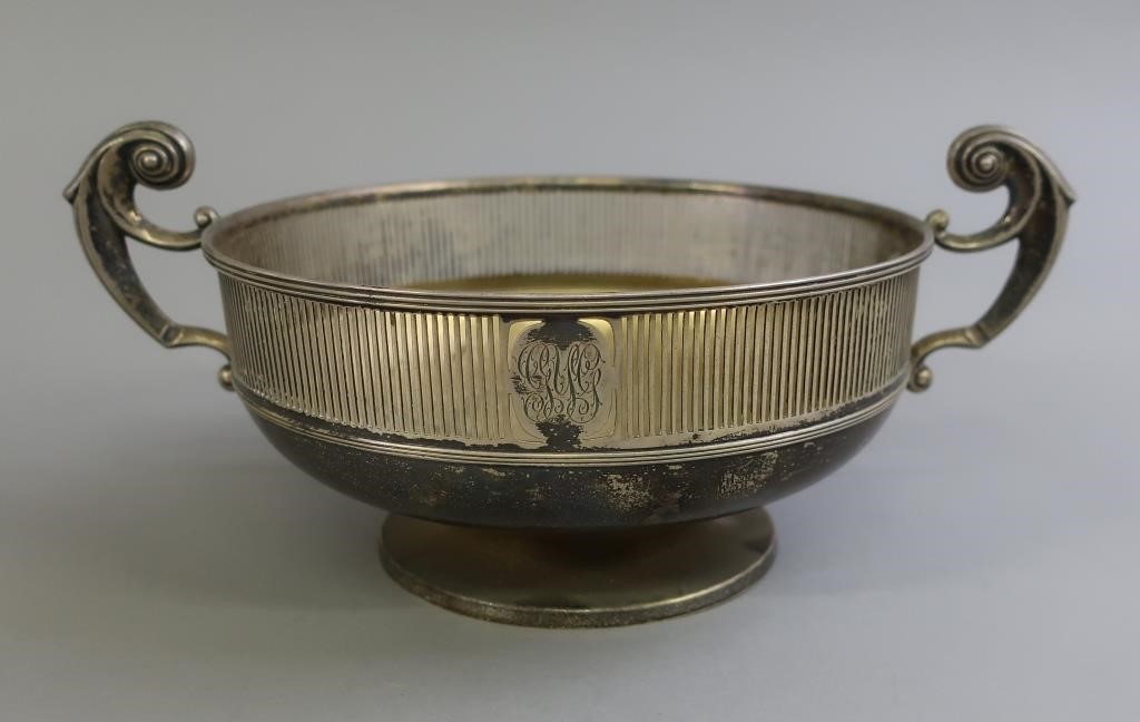 Sterling silver centerpiece bowl,