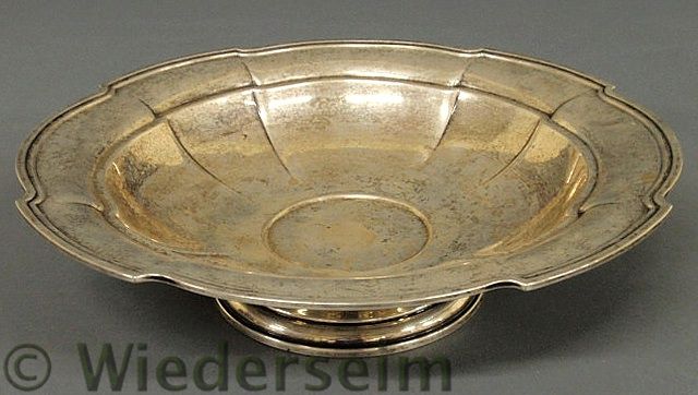 Sterling silver centerpiece dish by