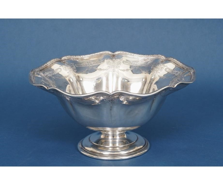 Sterling silver centerpiece dish,