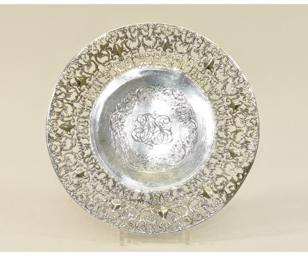 Sterling silver centerpiece dish