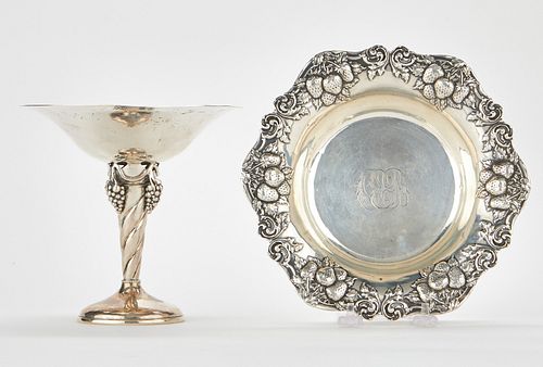 STERLING SILVER CHALICE AND