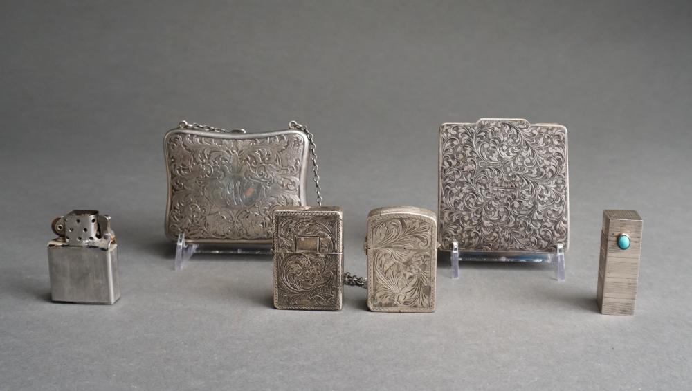 STERLING SILVER CHANGE PURSE WITH