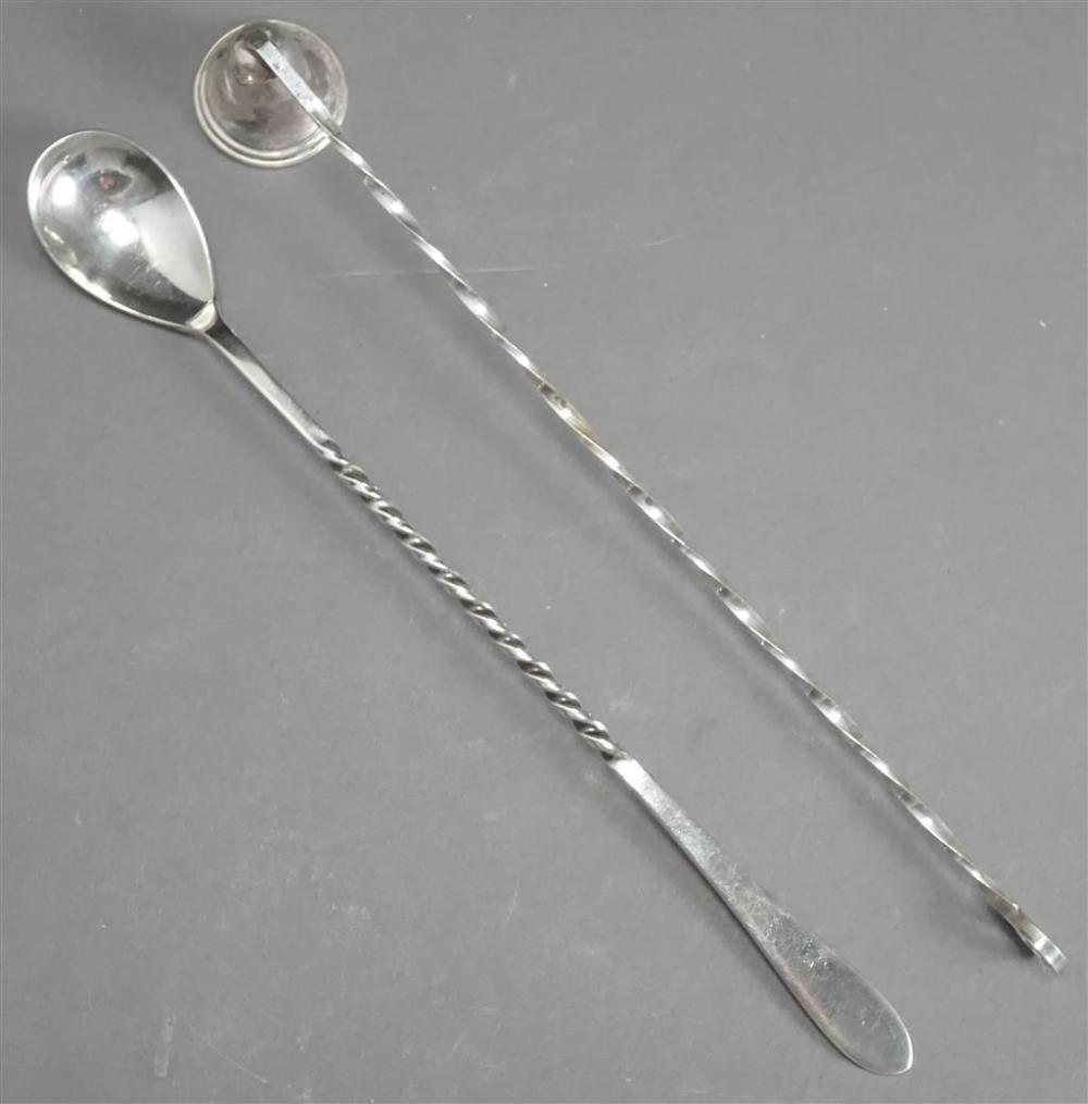 STERLING SILVER COCKTAIL STIRRER
