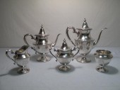 Sterling silver coffee and tea