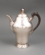 STERLING SILVER COFFEE POT, MA