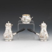 STERLING SILVER COFFEE POT SET