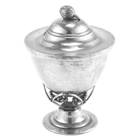 Sterling Silver Covered Sugar 	 