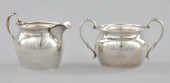 Sterling Silver Creamer and Su