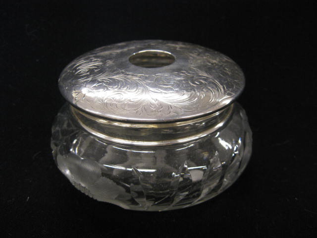 Sterling Silver & Cut Glass Hair