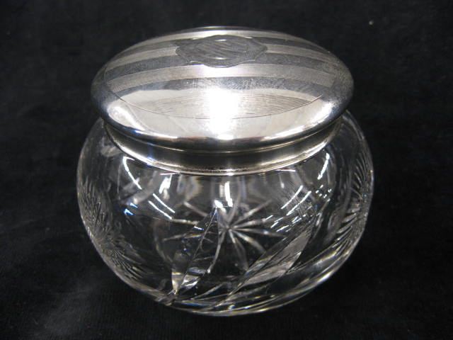 Sterling Silver & Cut Glass Dresser