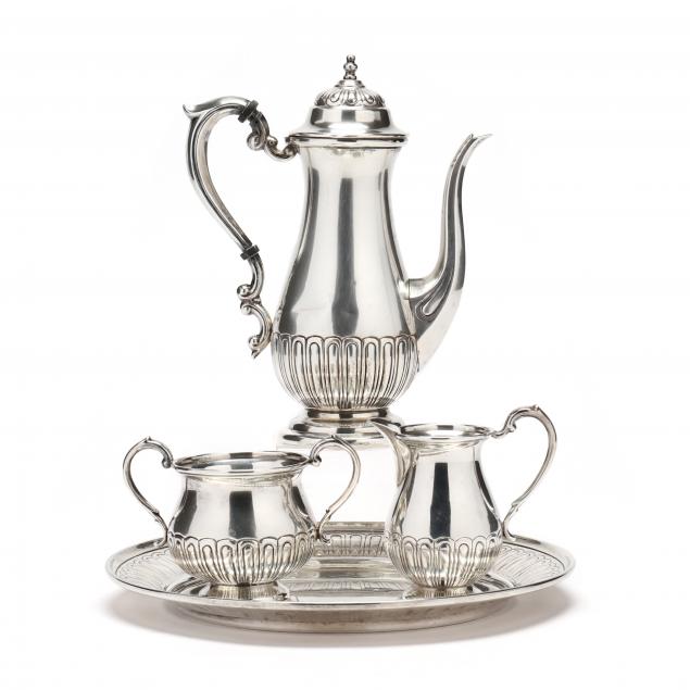 STERLING SILVER DEMITASSE SET