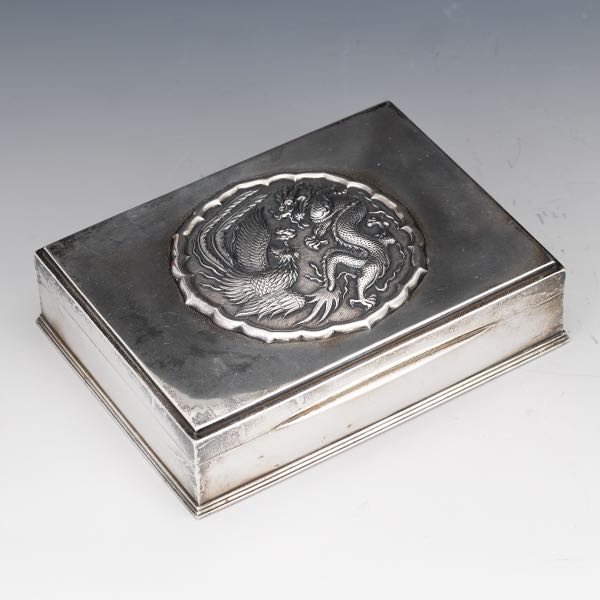 STERLING SILVER DRAGON AND