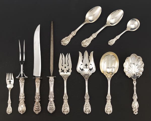 STERLING SILVER ELEVEN SERVING