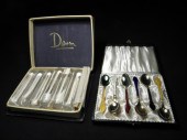Sterling silver enameled demit