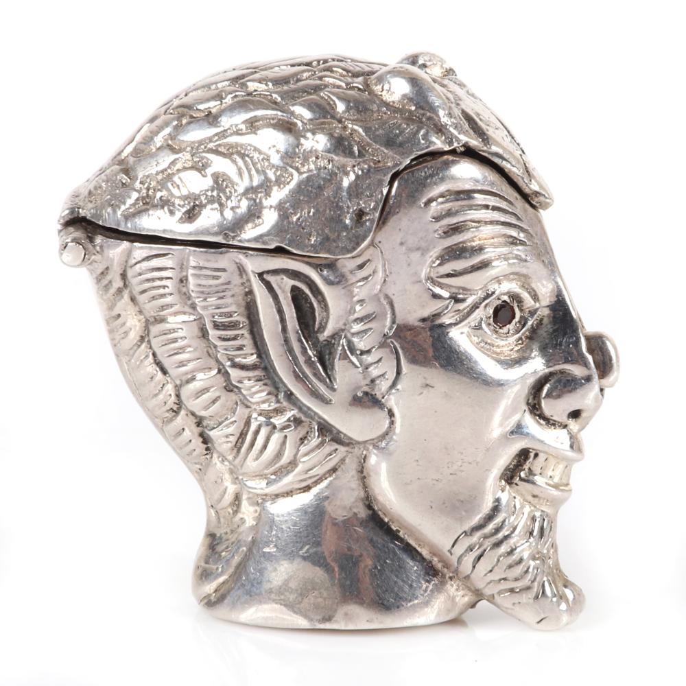 STERLING SILVER FAUSTIAN FIGURAL