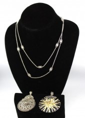 STERLING SILVER FILIGREE NECKL