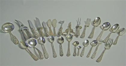 Sterling silver flat tableware   