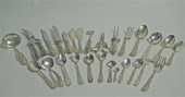 Sterling silver flat tableware