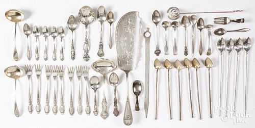 STERLING SILVER FLATWARE AND