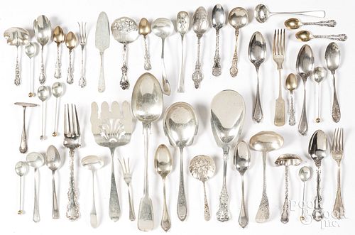 STERLING SILVER FLATWARE AND