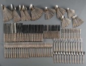 STERLING SILVER FLATWARE SERVI