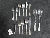 STERLING SILVER FLATWARE SETST